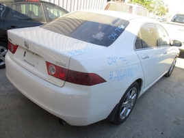 2004 ACURA TSX PEARL WHITE 2.4L AT A16486